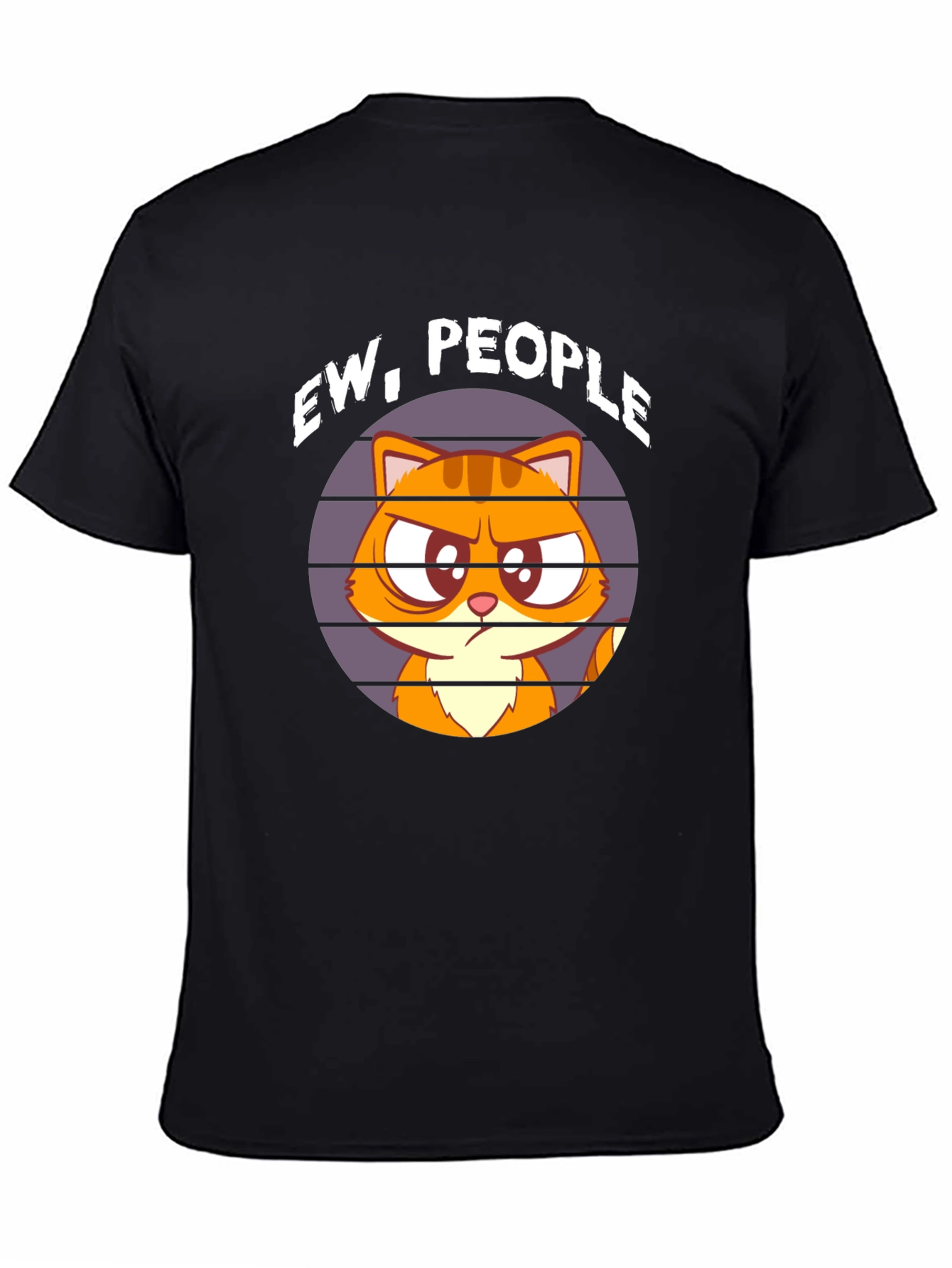 Ew People Cat T-Shirt - Funny Graphic Tee