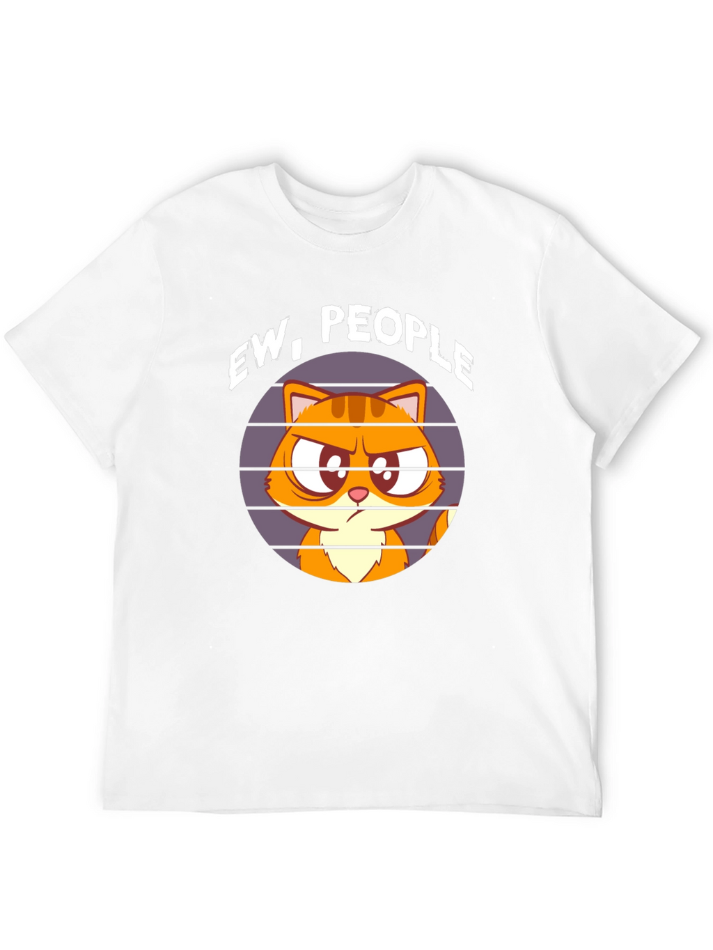 Ew People Cat T-Shirt - Funny Graphic Tee