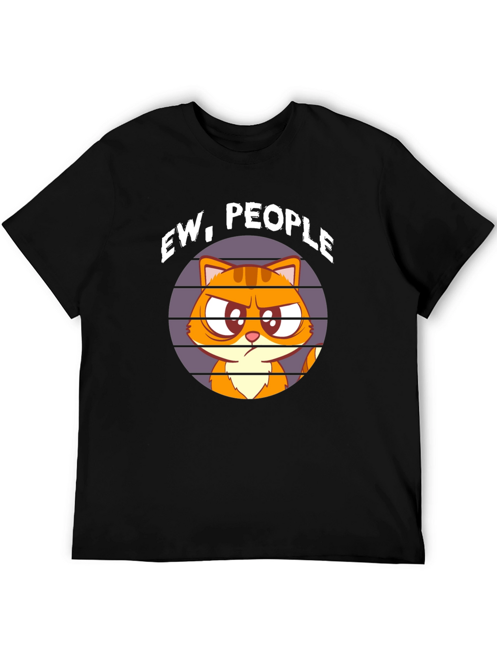 Ew People Cat T-Shirt - Funny Graphic Tee