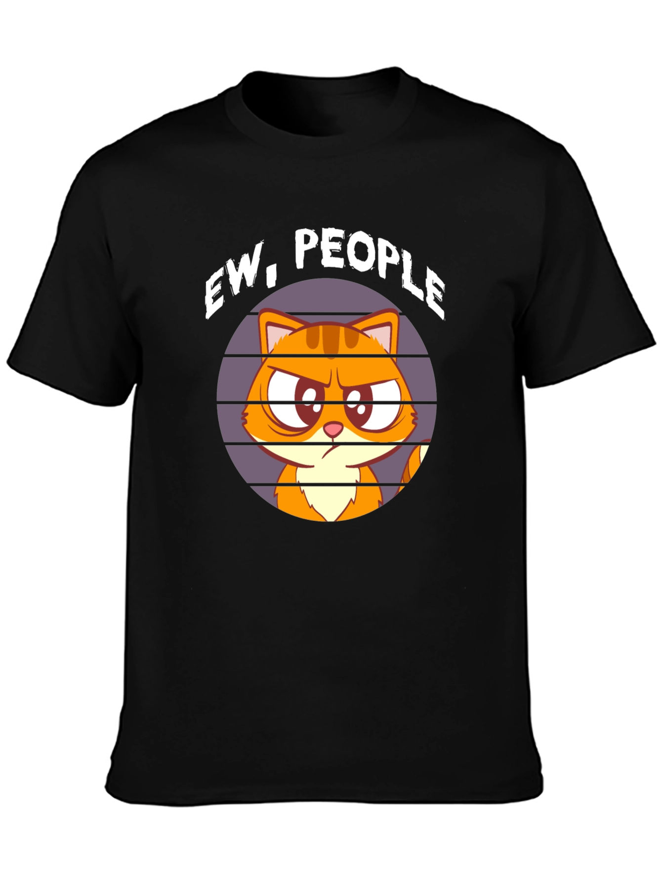 Ew People Cat T-Shirt - Funny Graphic Tee