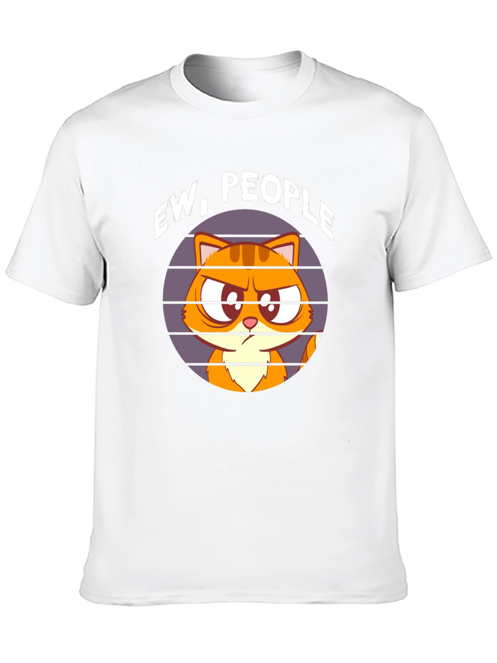 Ew People Cat T-Shirt - Funny Graphic Tee