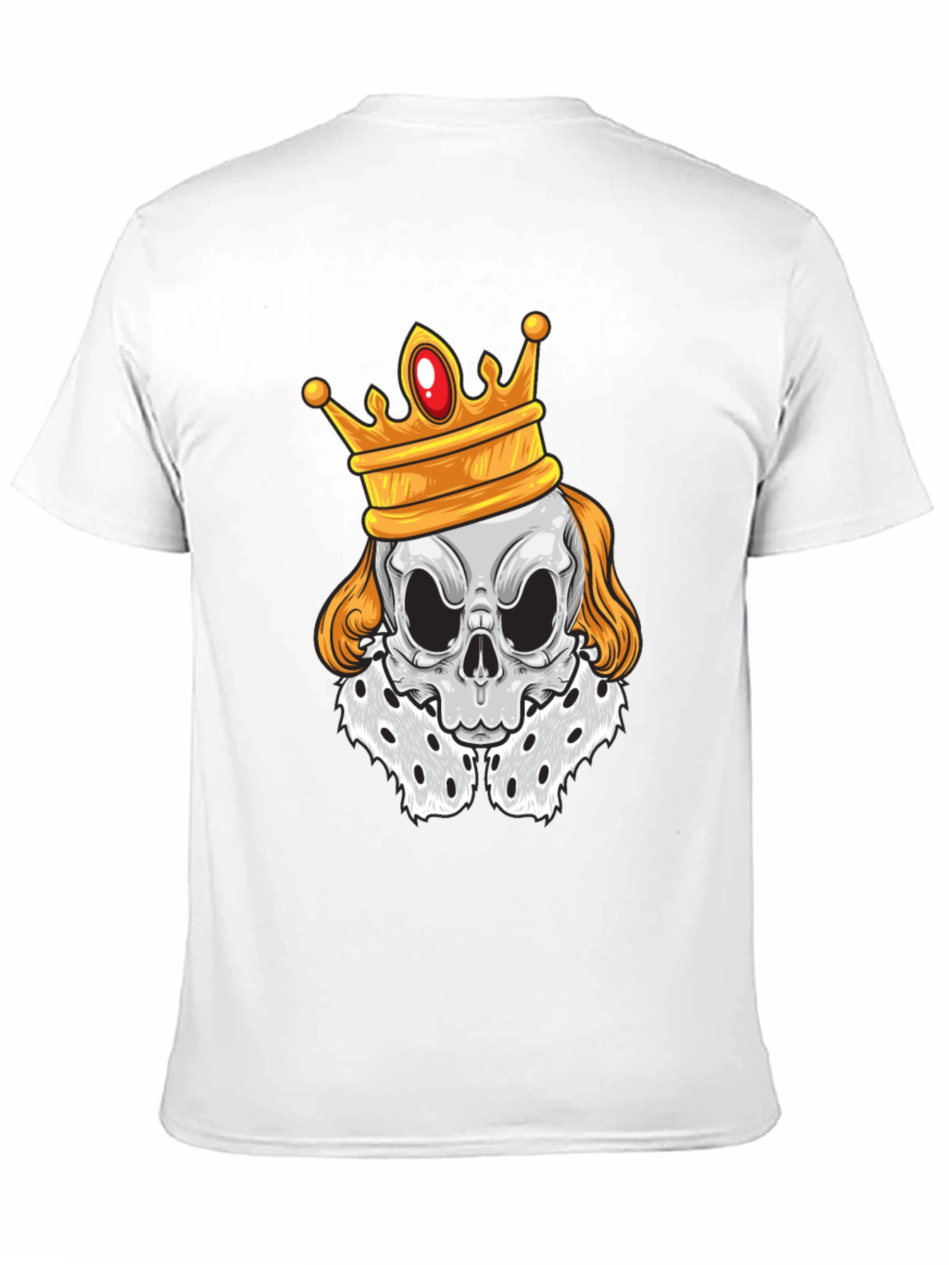 Skull King Graphic T-Shirt - Black Cotton Tee