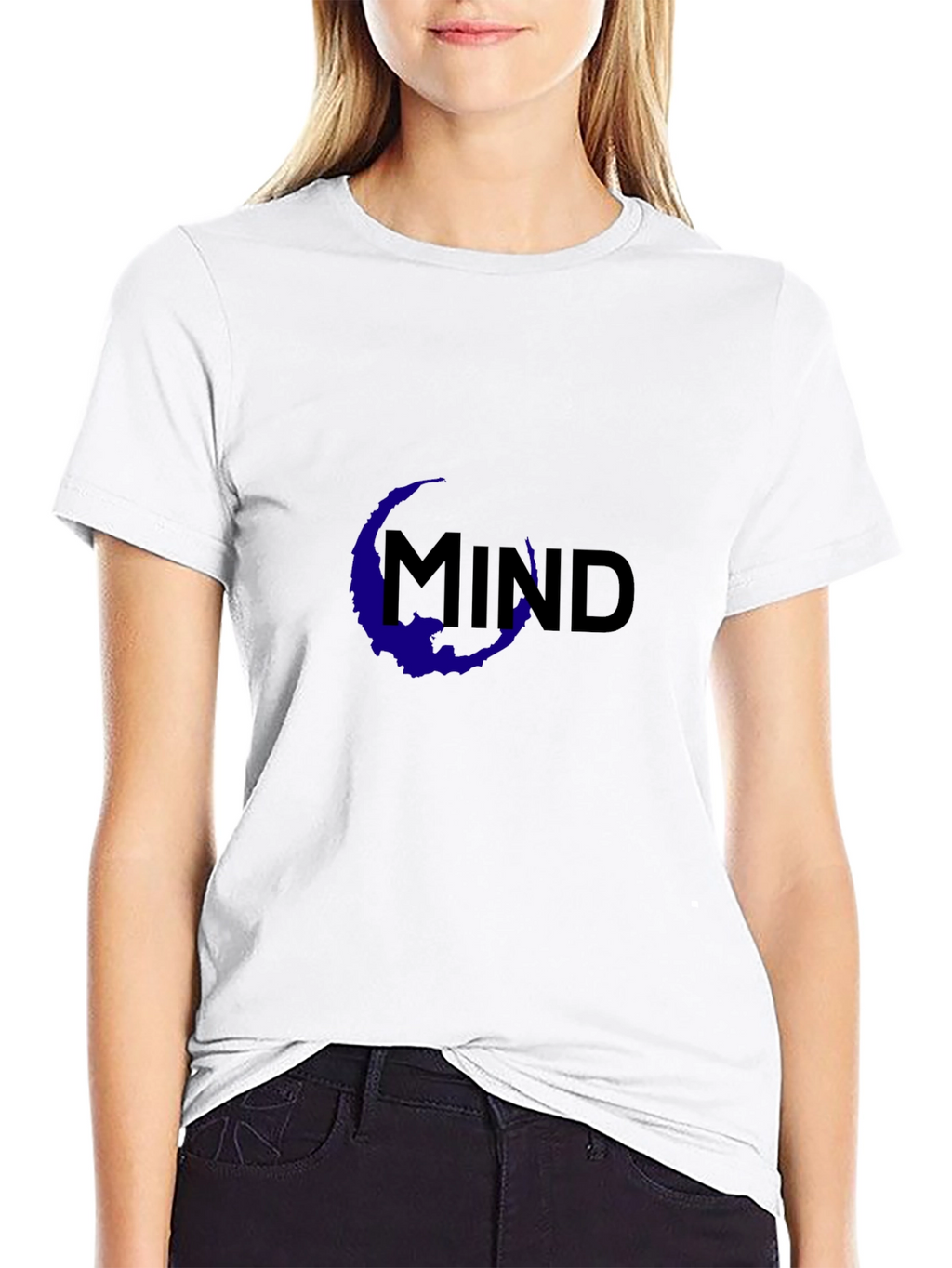 Mind Graphic Black T-Shirt