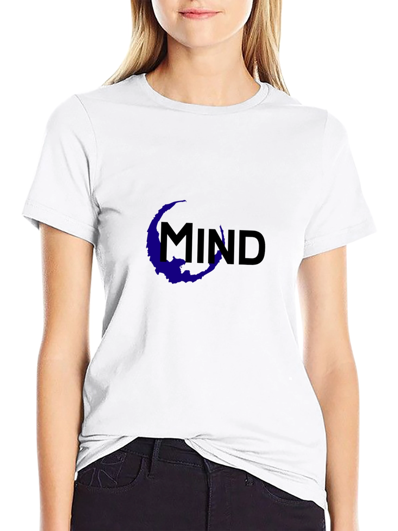 Mind Graphic Black T-Shirt