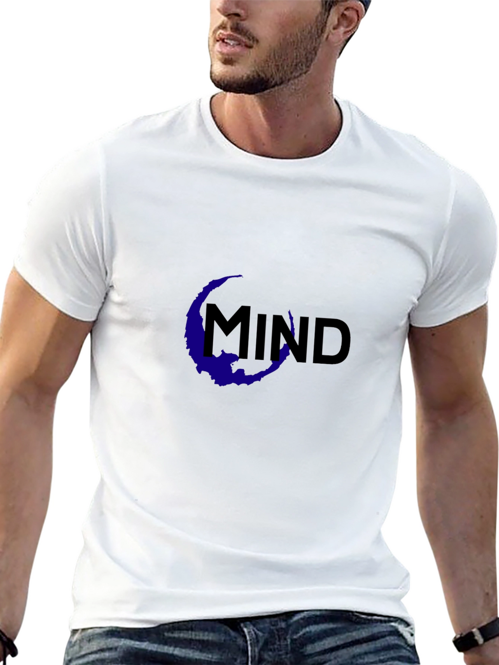 Mind Graphic Black T-Shirt