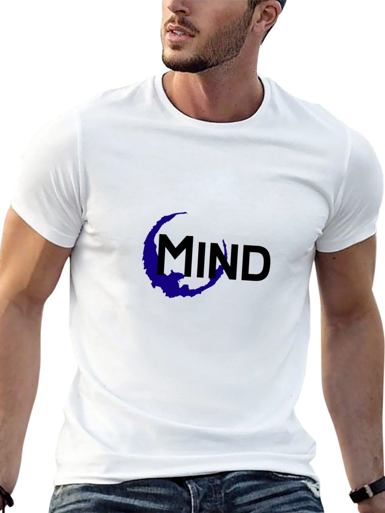 Mind Graphic Black T-Shirt