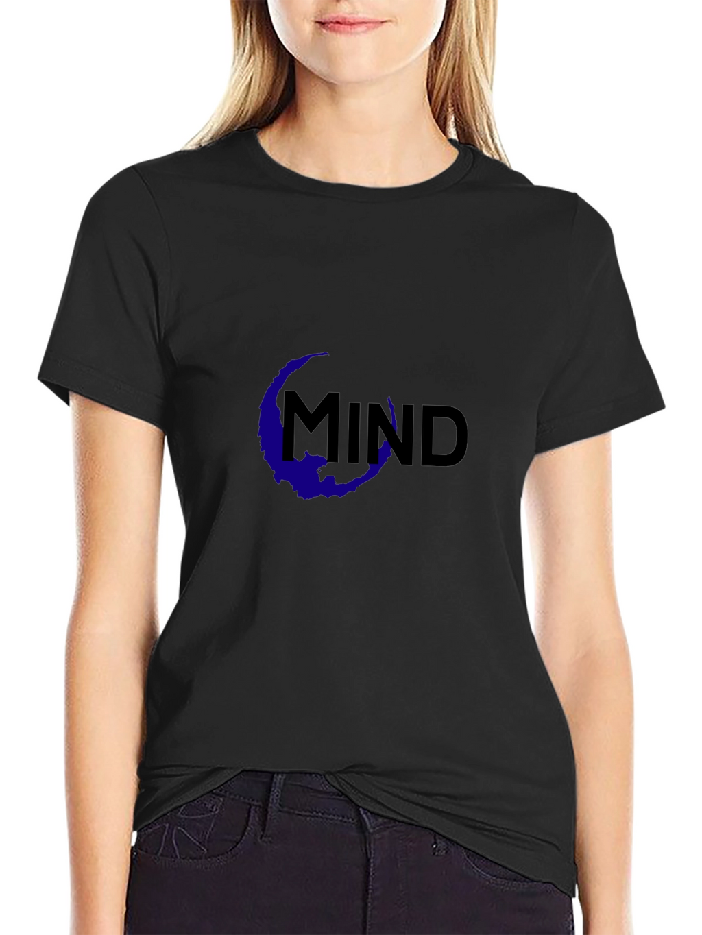 Mind Graphic Black T-Shirt