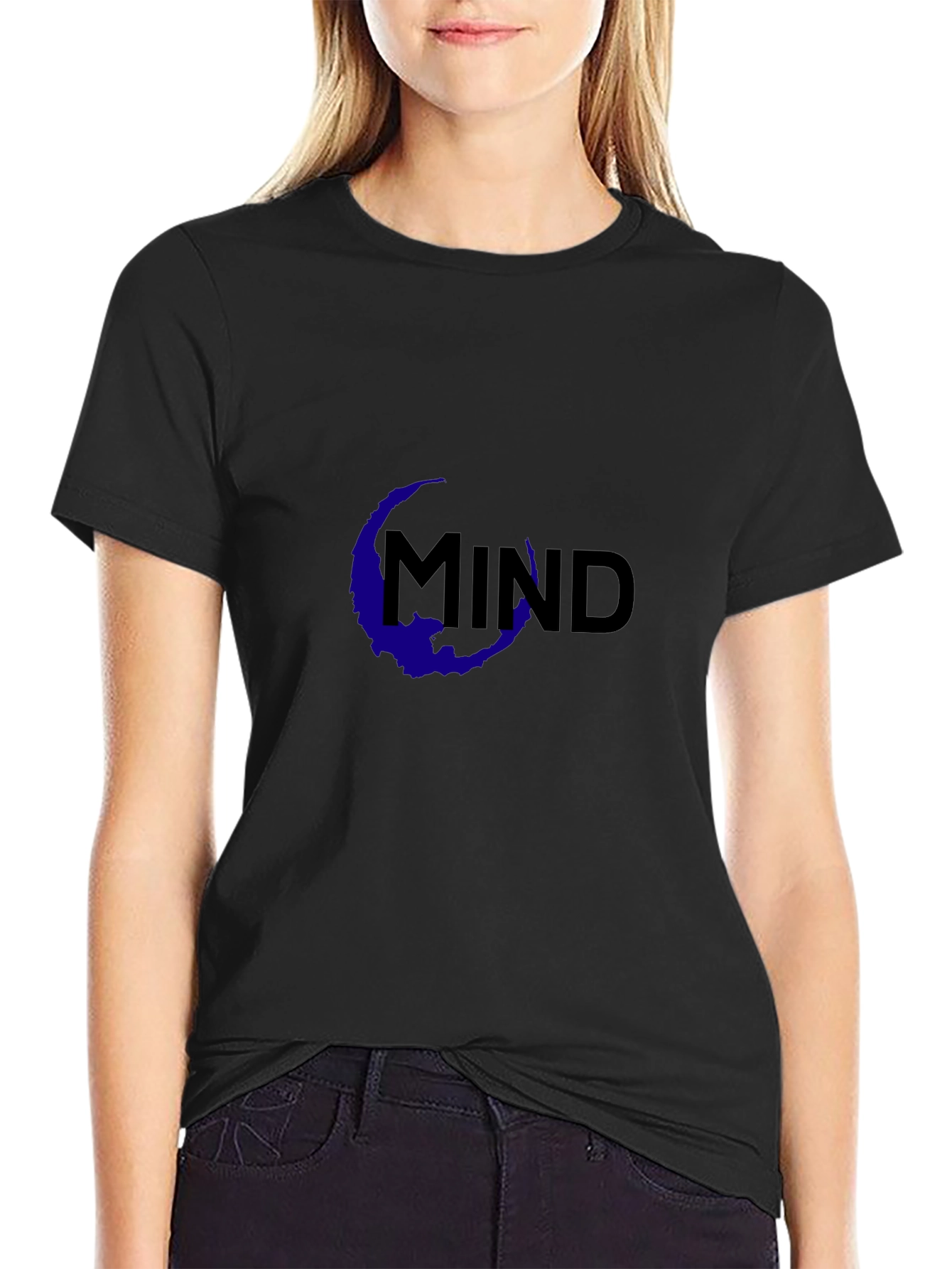 Mind Graphic Black T-Shirt