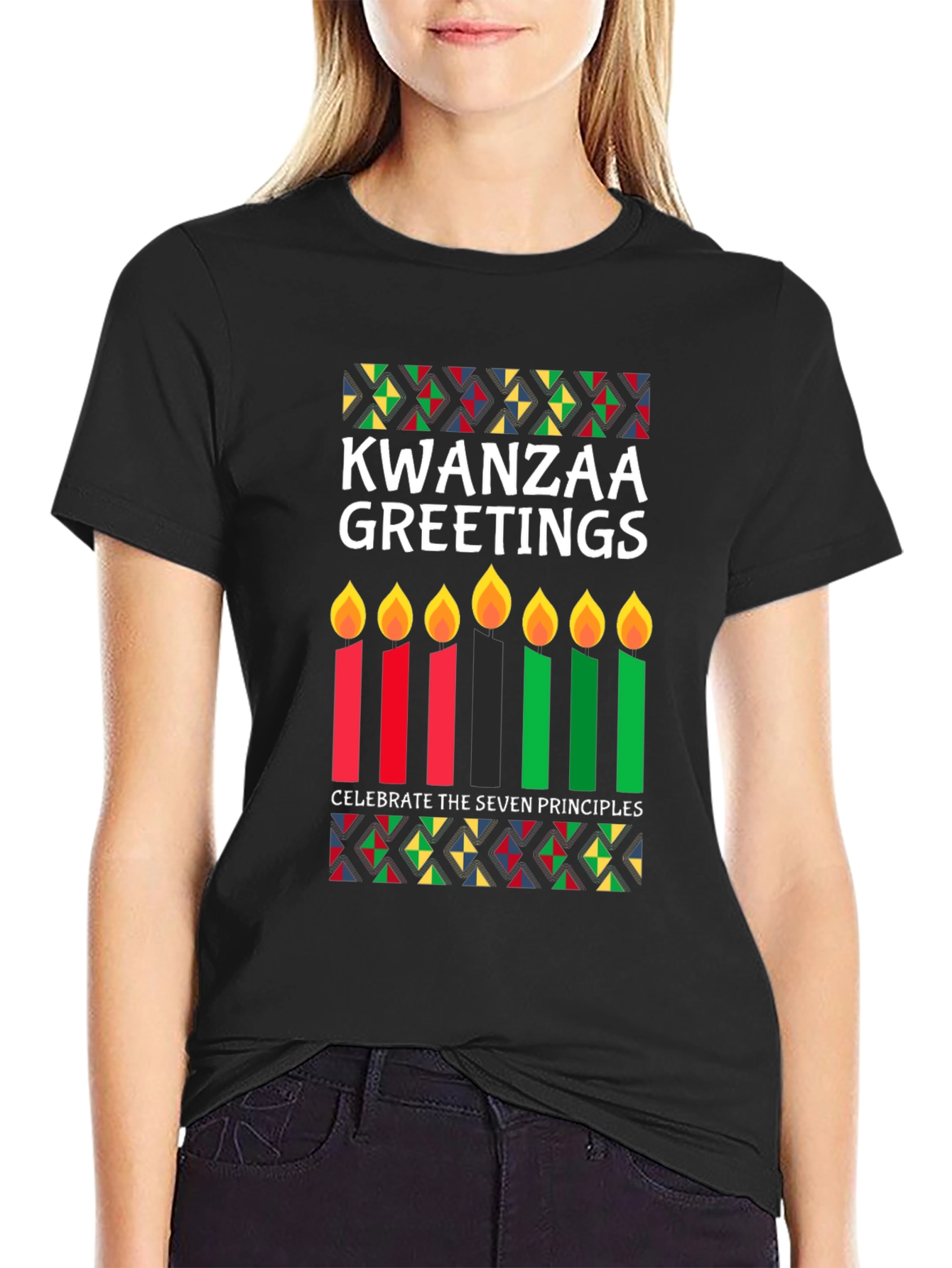 Kwanzaa Greetings Graphic Tee