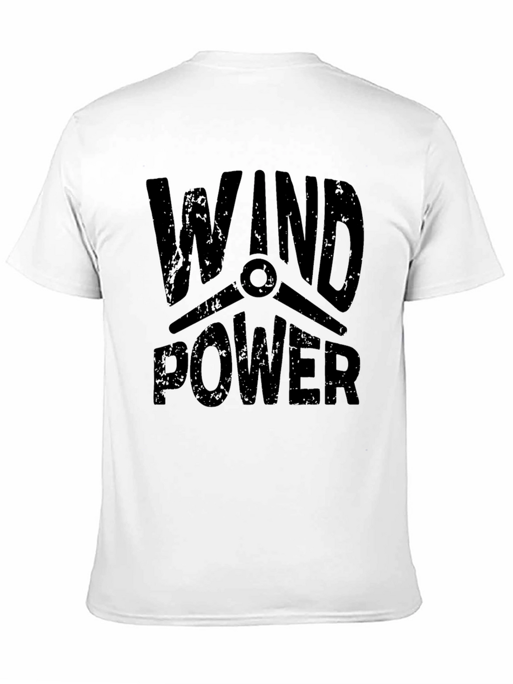 Wind Power T-Shirt - Eco Friendly Design