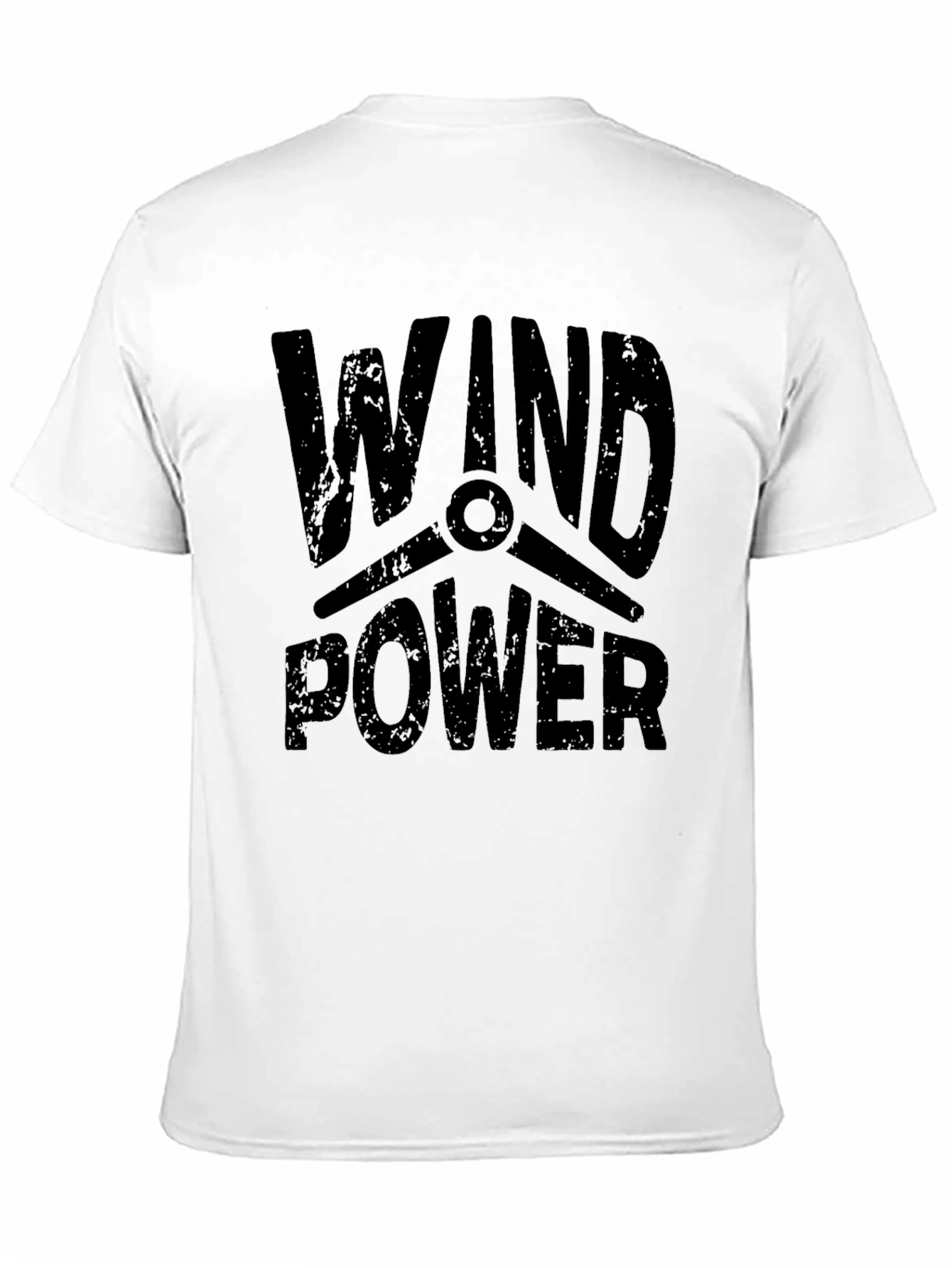 Wind Power T-Shirt - Eco Friendly Design