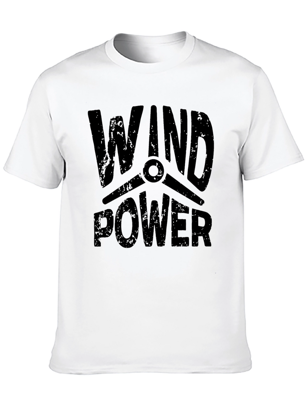 Wind Power T-Shirt - Eco Friendly Design