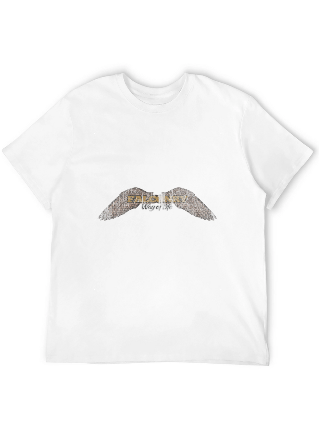 Falconry Way of Life Black T-Shirt