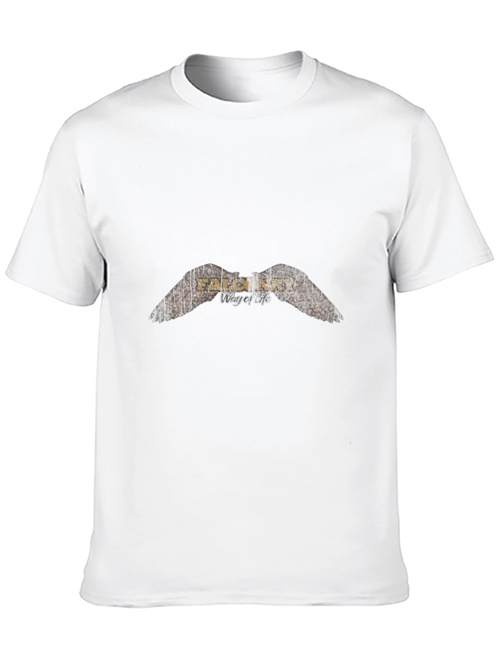 Falconry Way of Life Black T-Shirt