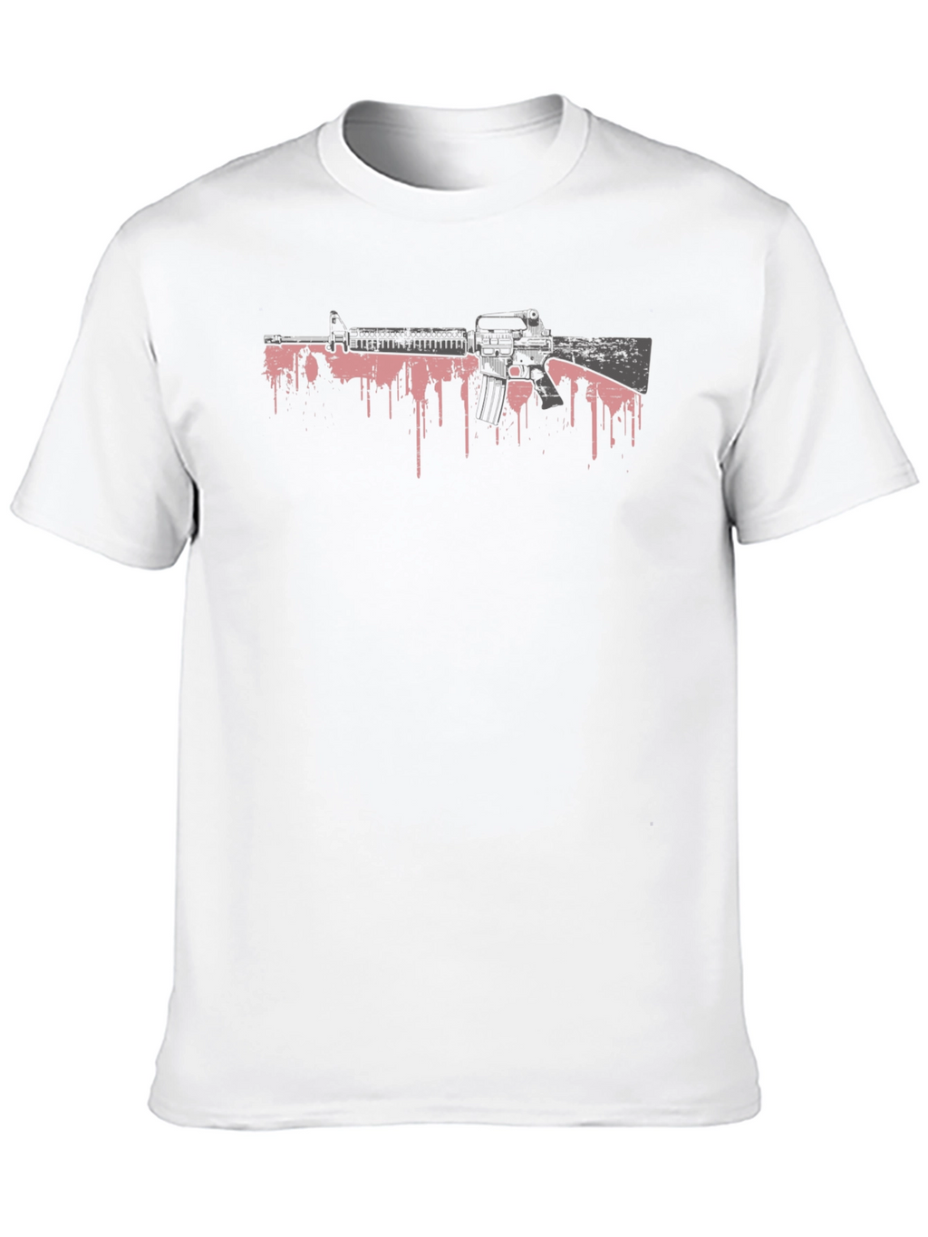 Gun Graphic Black T-Shirt