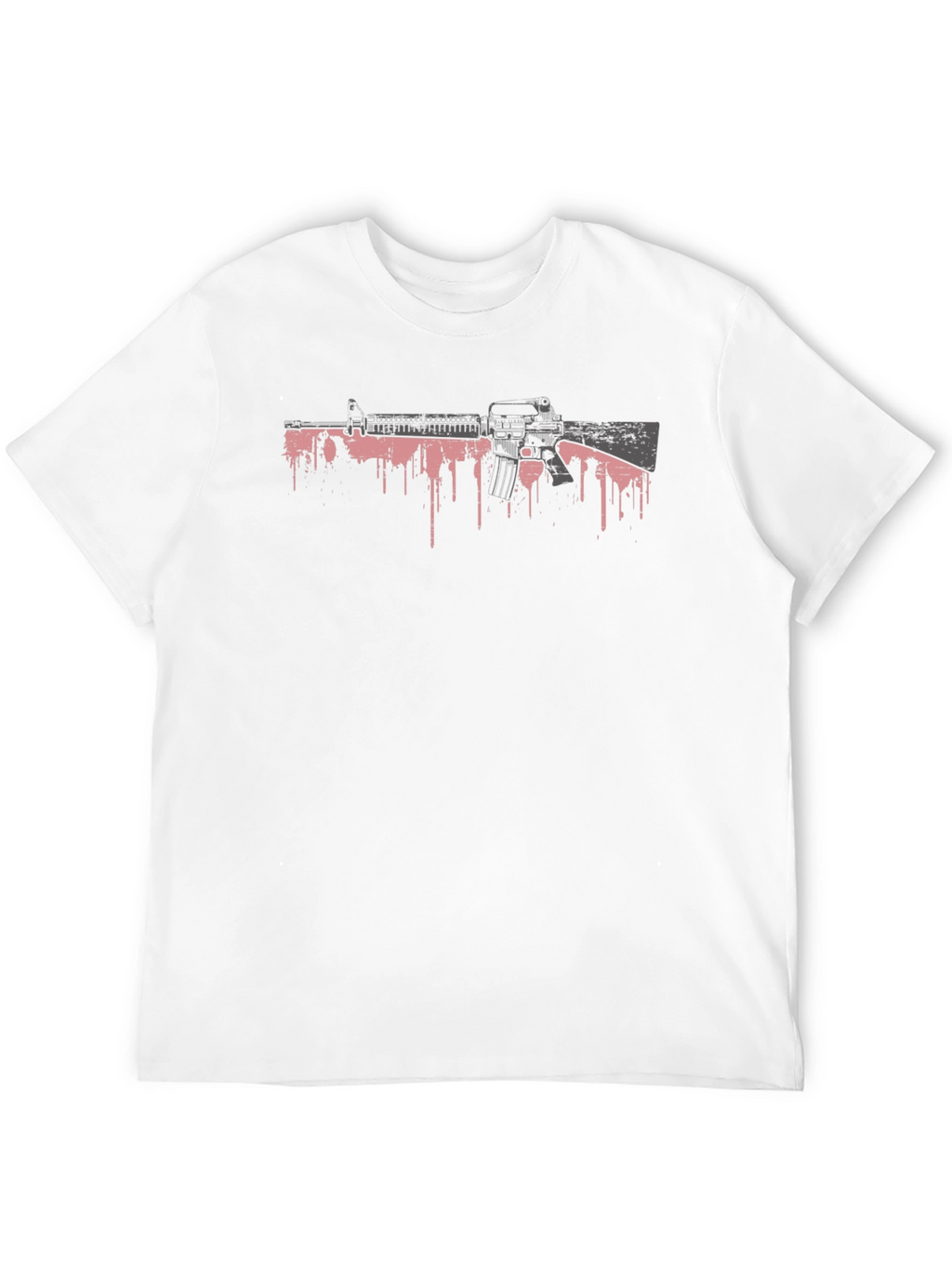 Gun Graphic Black T-Shirt