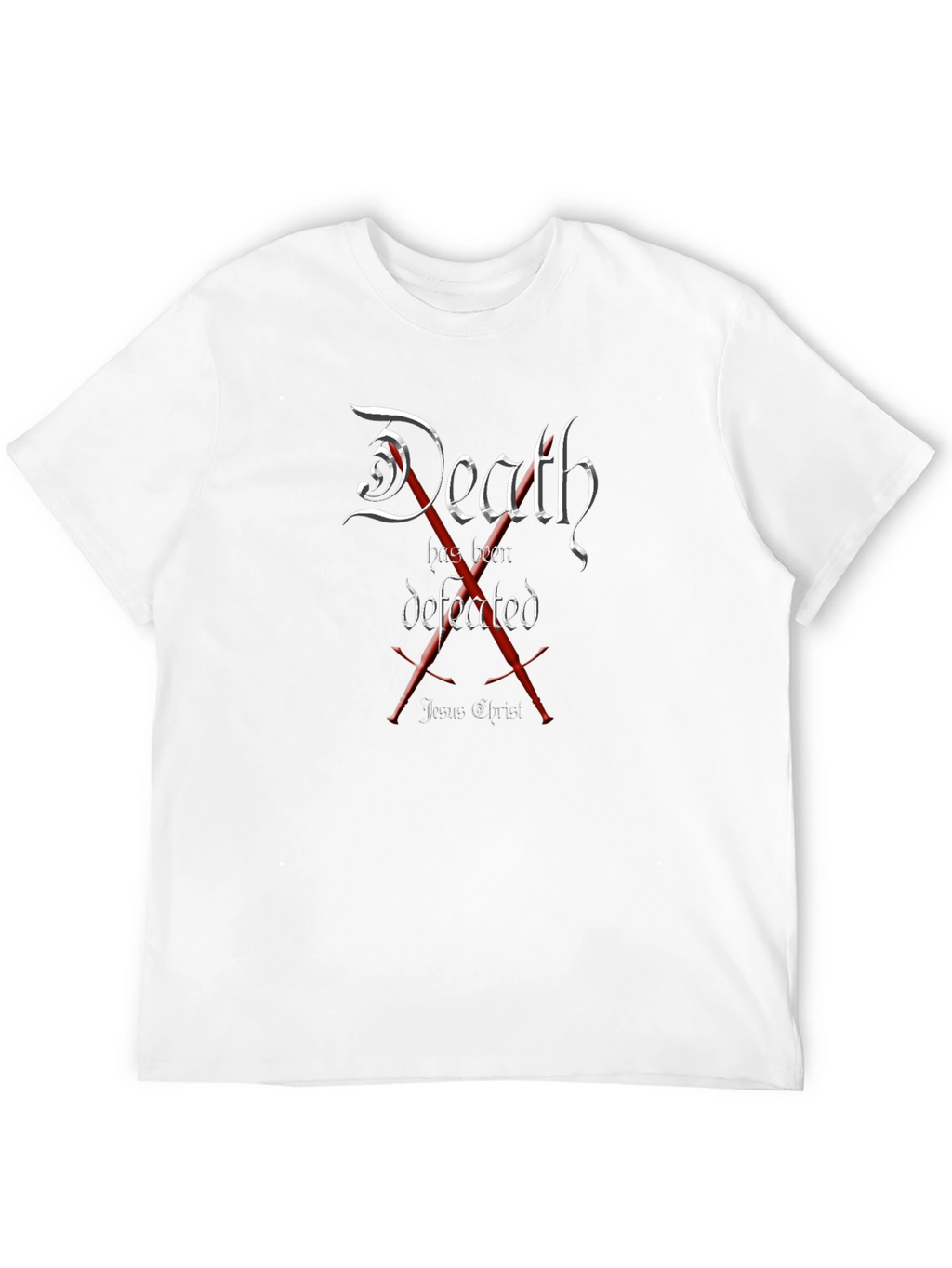 Death Defeated Graphic Tee - Jesus Christ