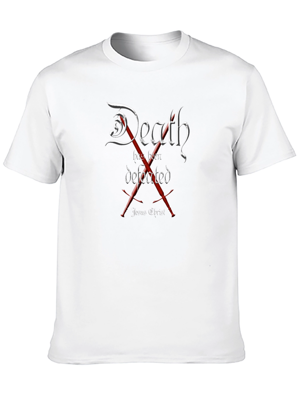 Death Defeated Graphic Tee - Jesus Christ