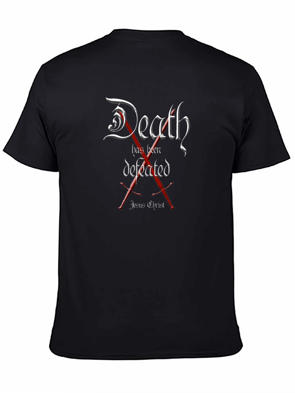 Death Defeated Graphic Tee - Jesus Christ