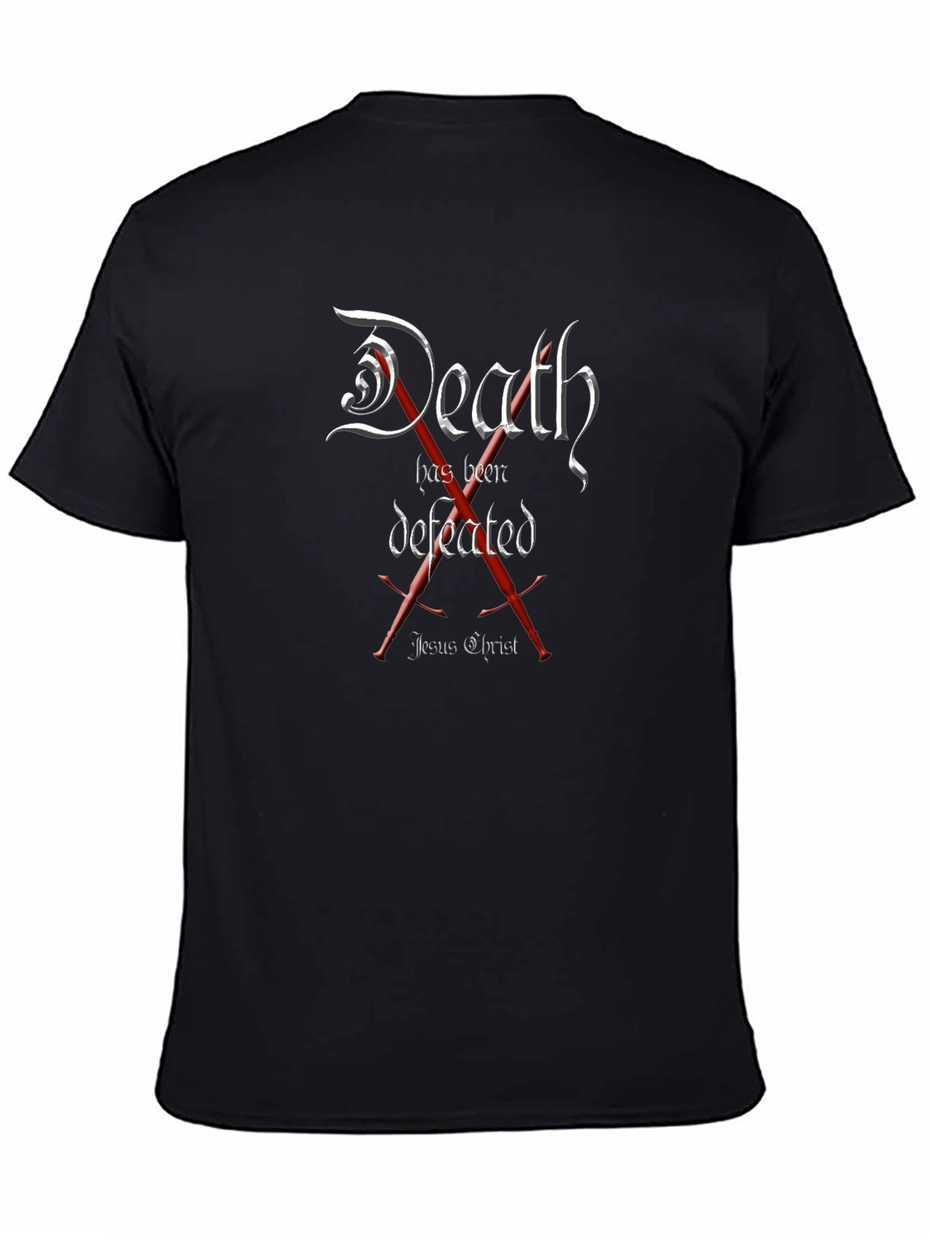 Death Defeated Graphic Tee - Jesus Christ