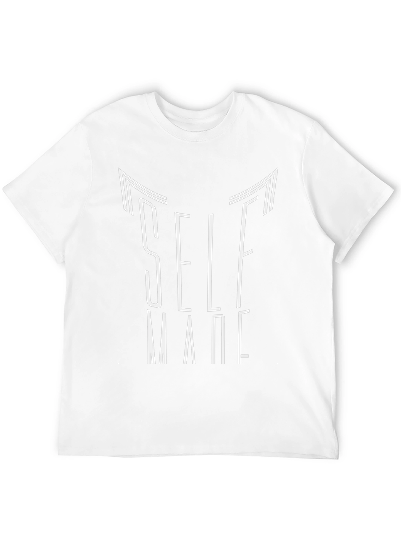 Self Made Black Graphic Tee