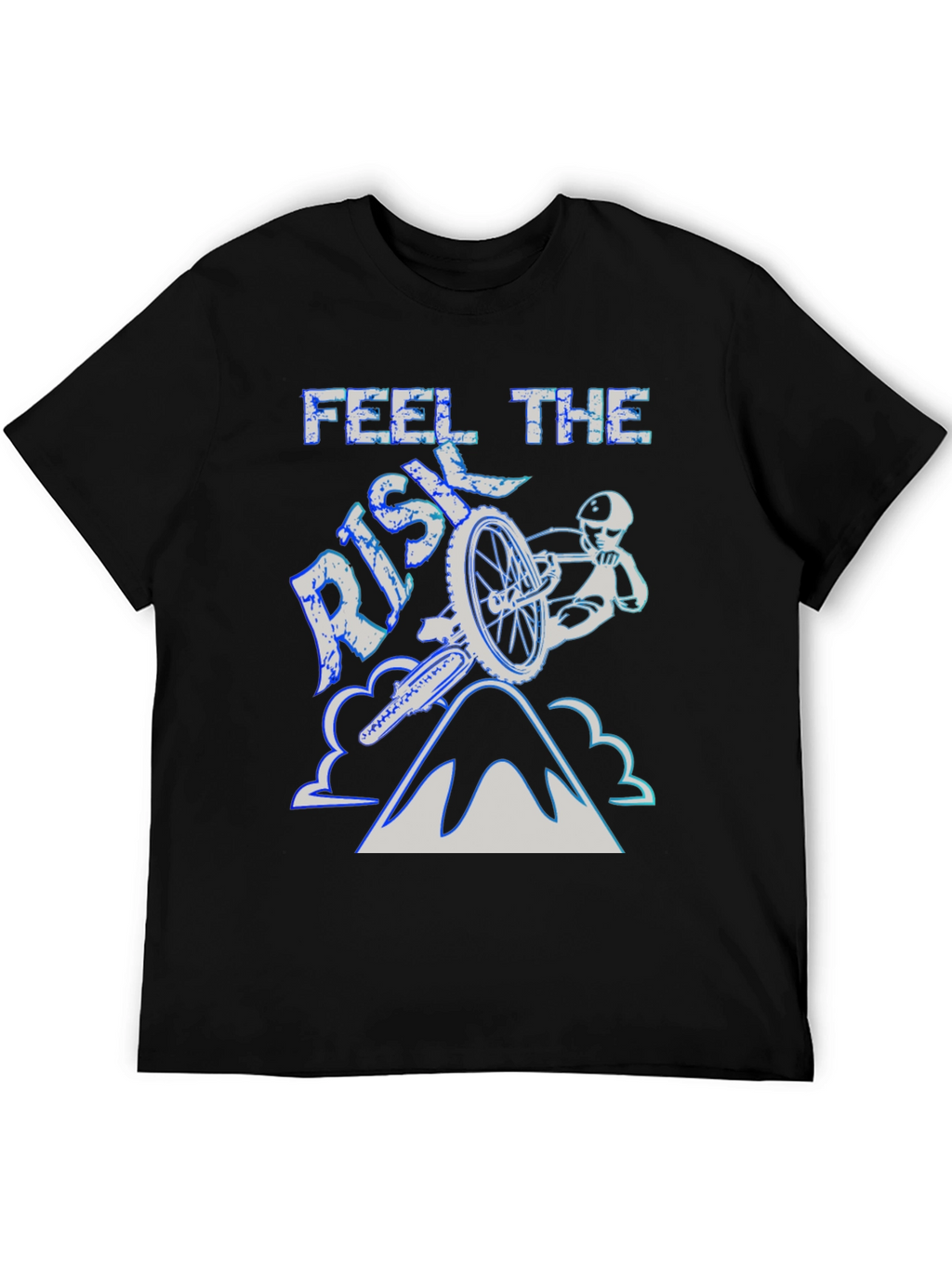 Feel the Risk Biking T-Shirt