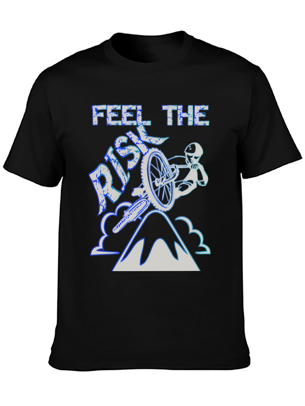Feel the Risk Biking T-Shirt