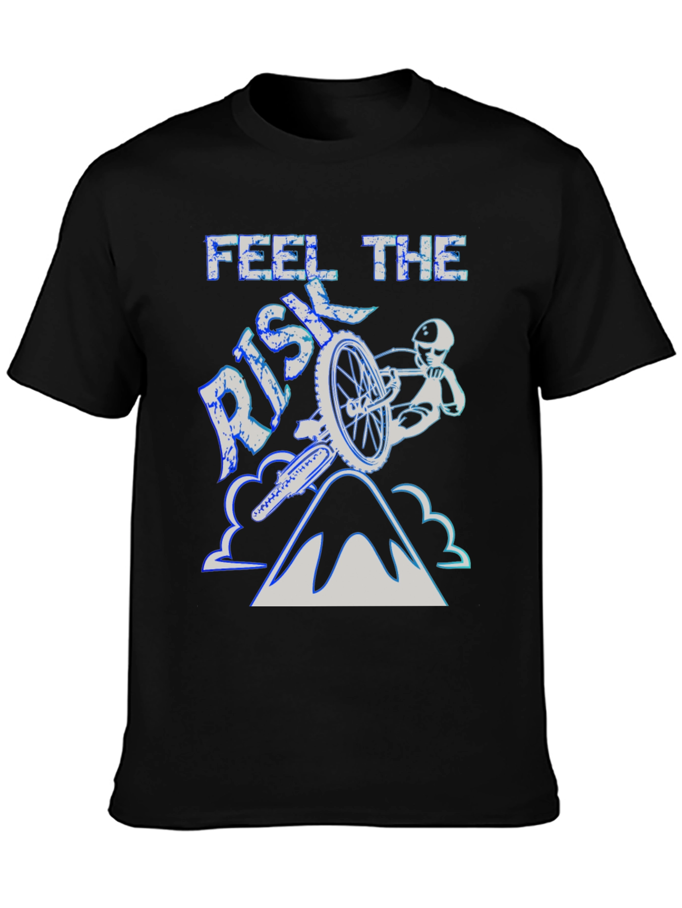 Feel the Risk Biking T-Shirt