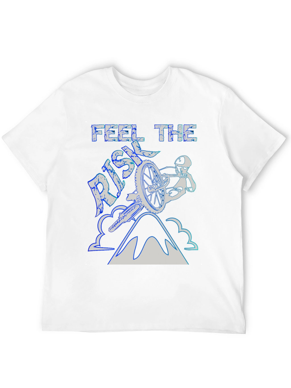 Feel the Risk Biking T-Shirt