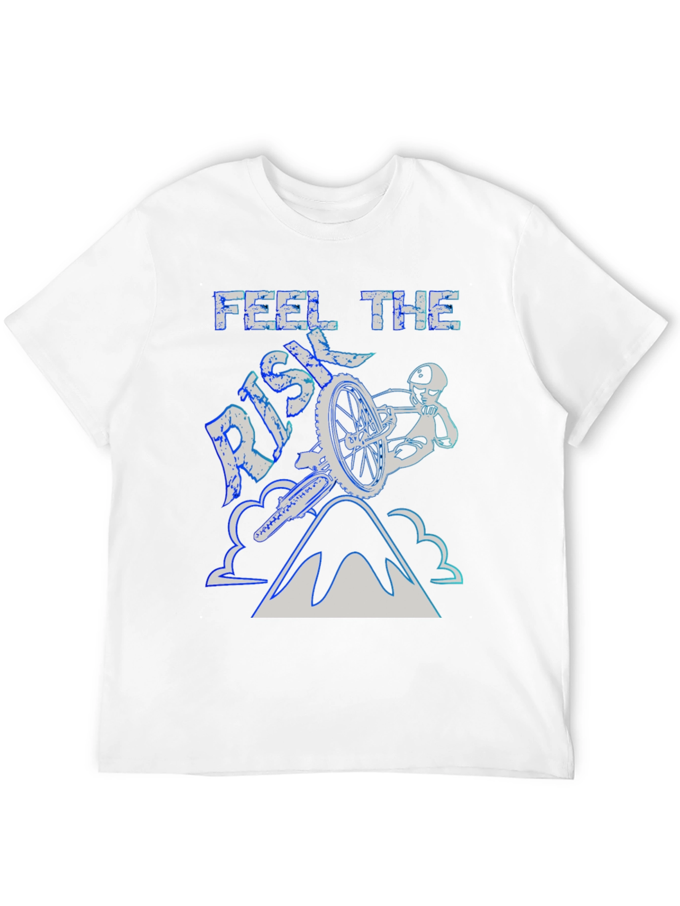 Feel the Risk Biking T-Shirt