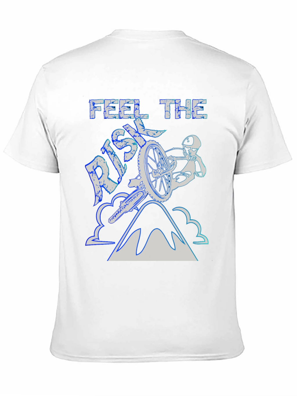 Feel the Risk Biking T-Shirt