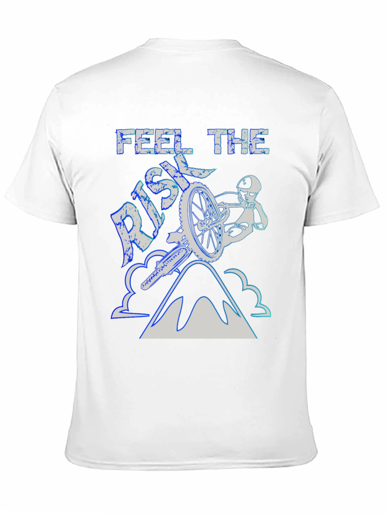 Feel the Risk Biking T-Shirt