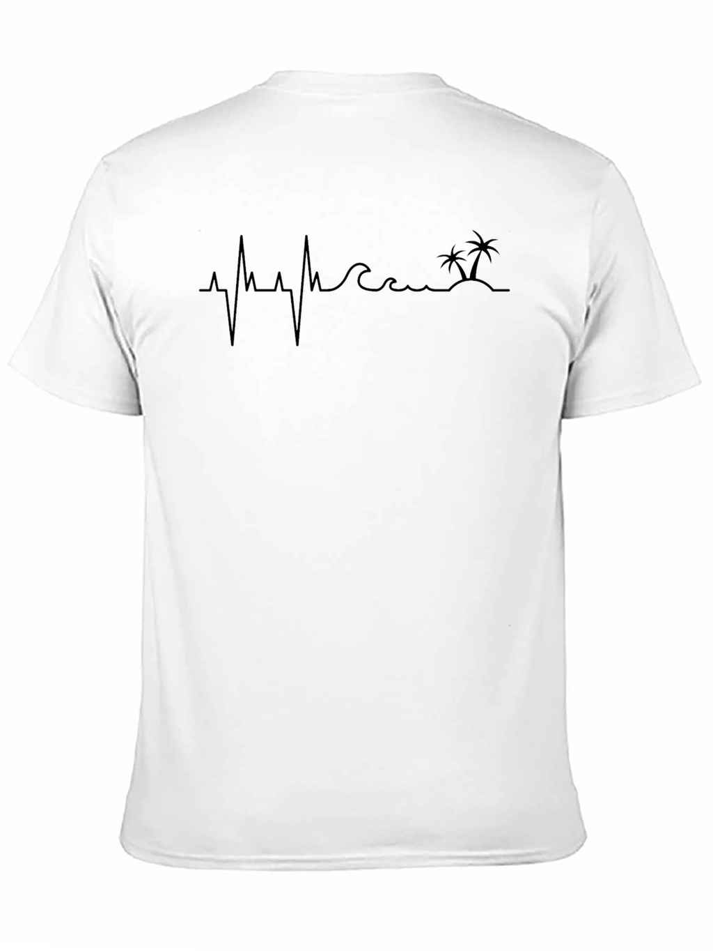 Beach Heartbeat Tee - Island Life