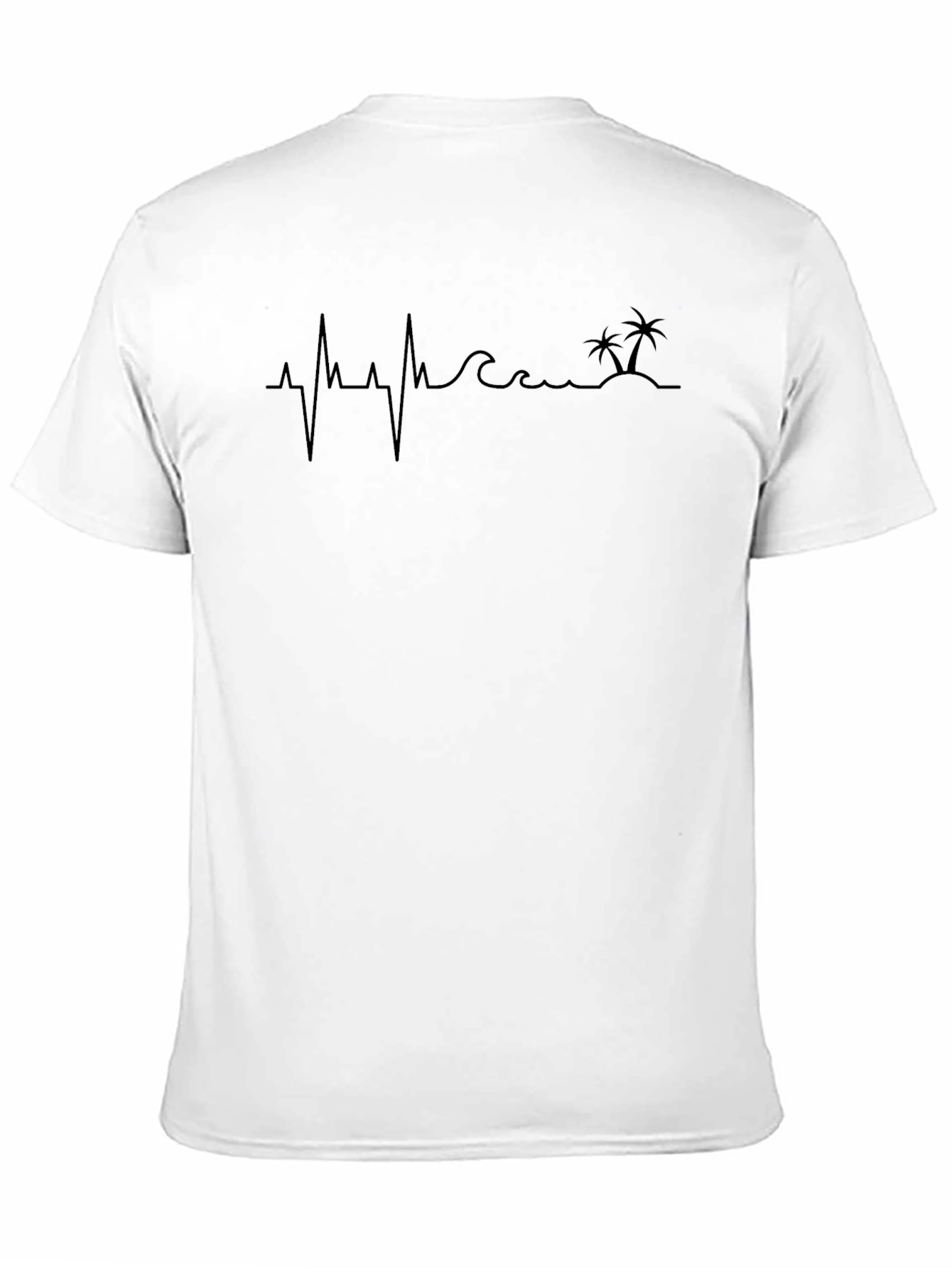 Beach Heartbeat Tee - Island Life