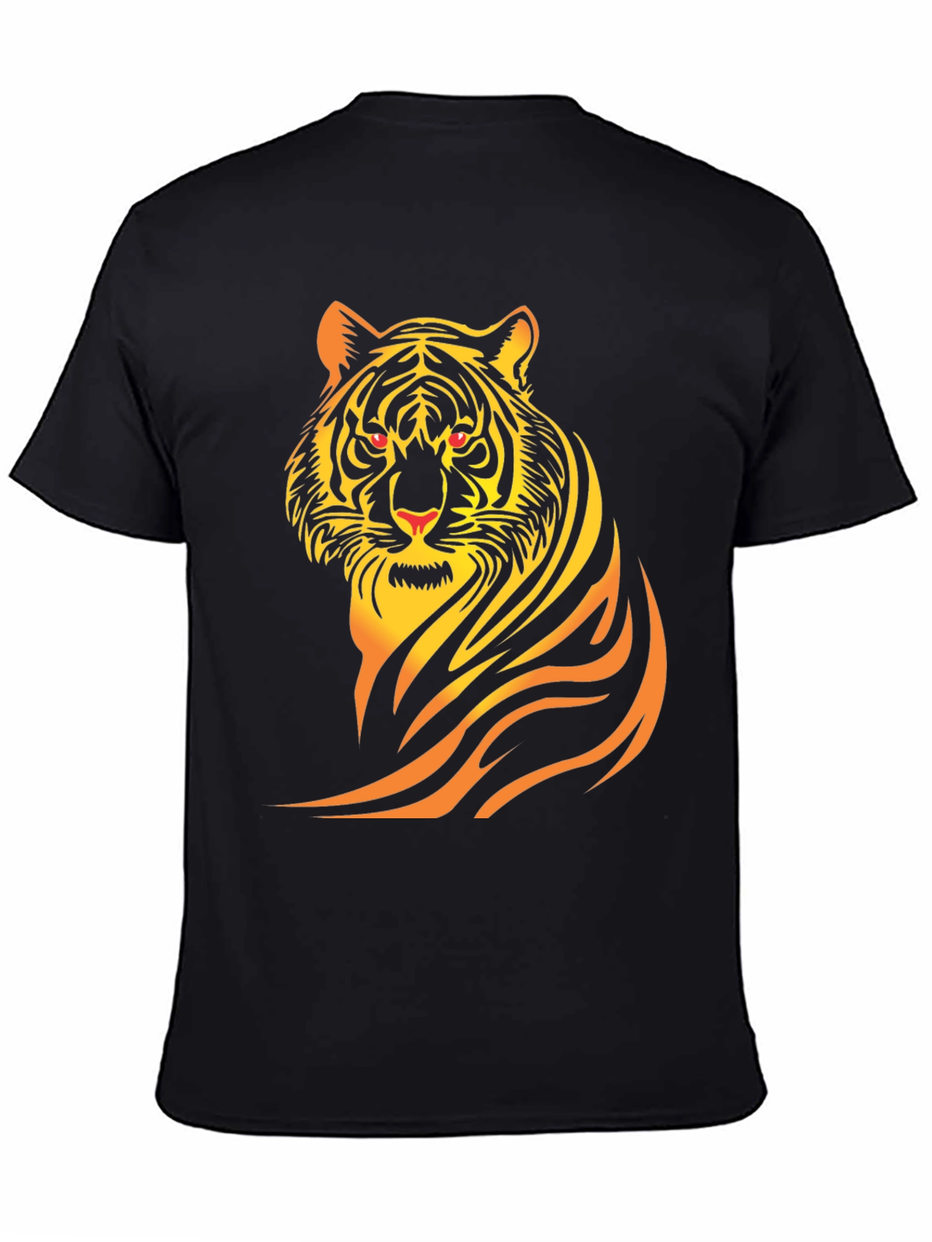 Bold Tiger Graphic T-Shirt