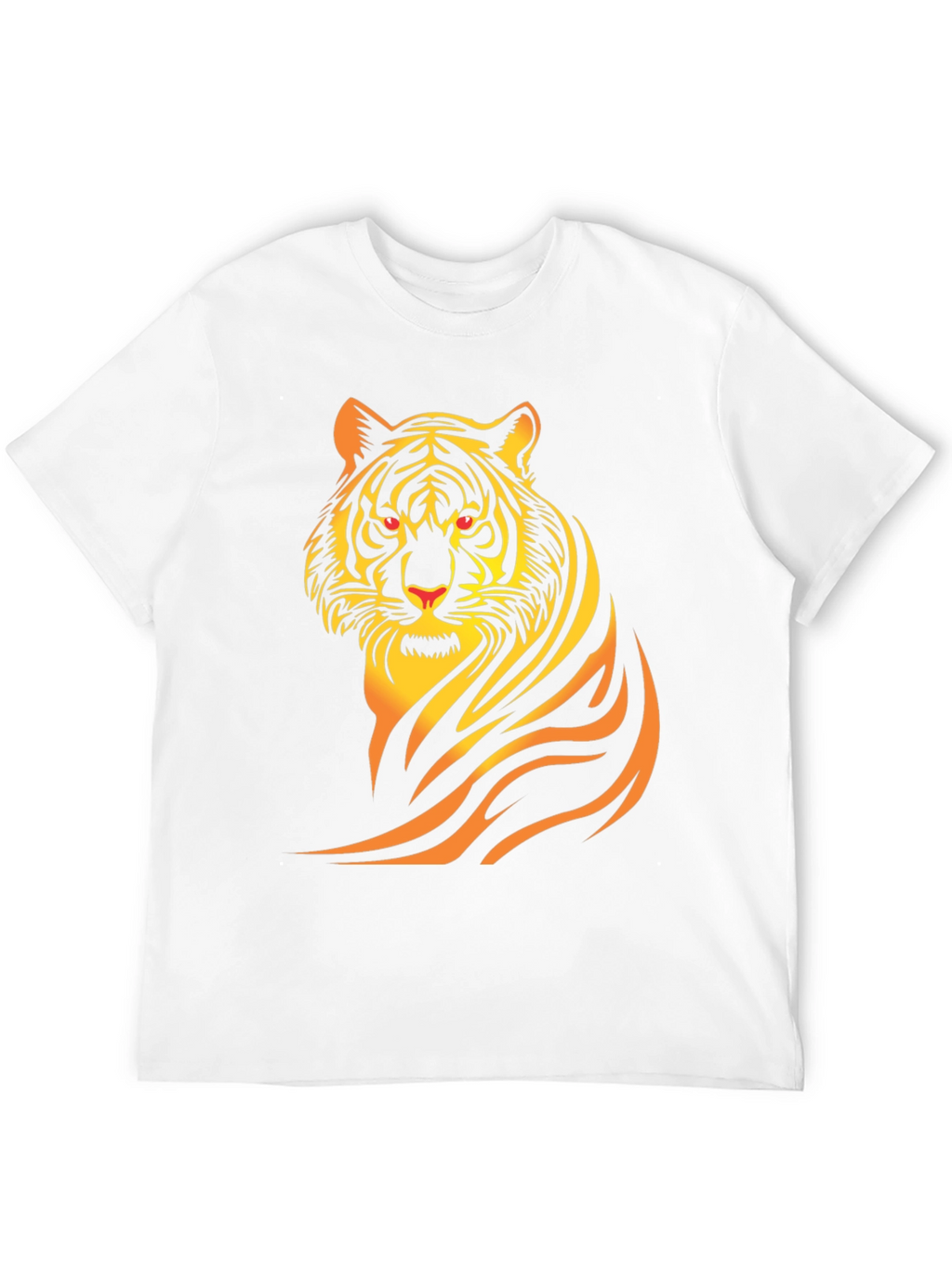 Bold Tiger Graphic T-Shirt