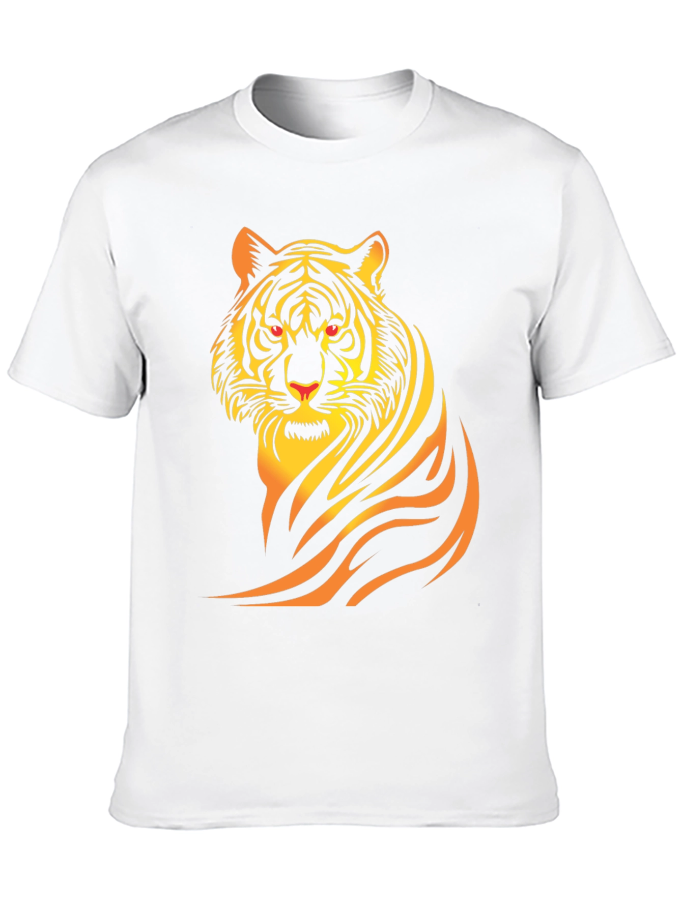 Bold Tiger Graphic T-Shirt