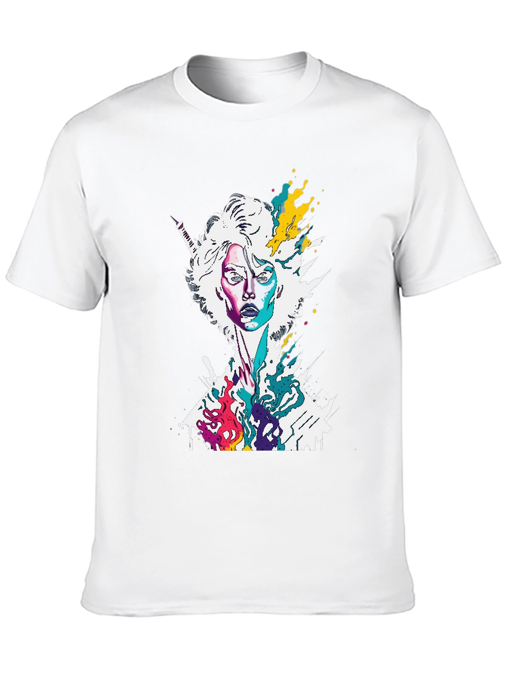 Abstract Art Womans T-Shirt - Graphic Tee