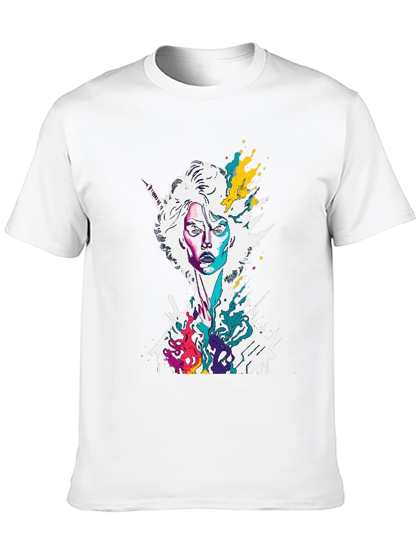 Abstract Art Womans T-Shirt - Graphic Tee