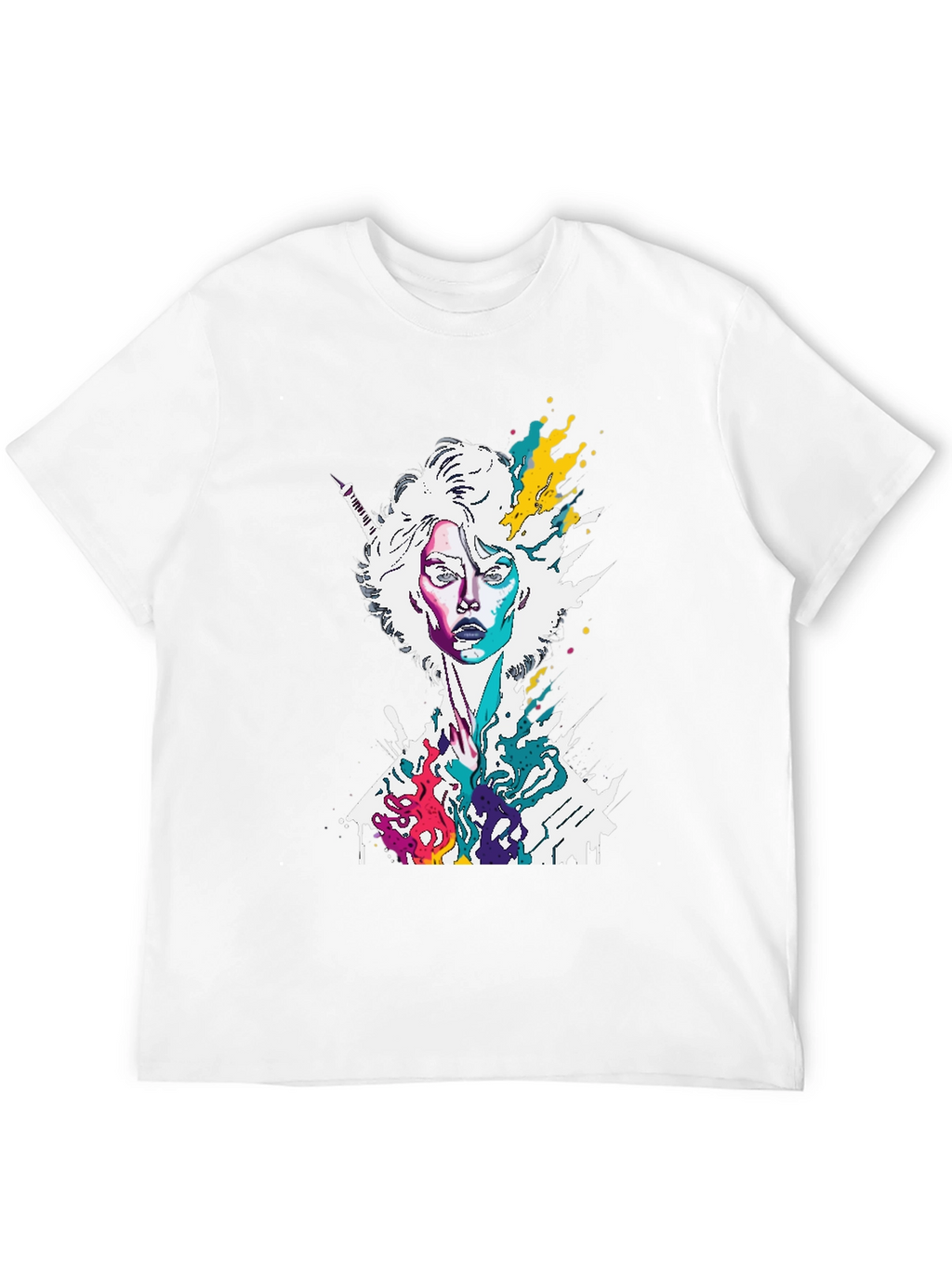 Abstract Art Womans T-Shirt - Graphic Tee