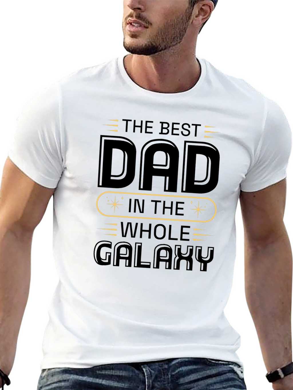 Best Dad in the Galaxy T-Shirt