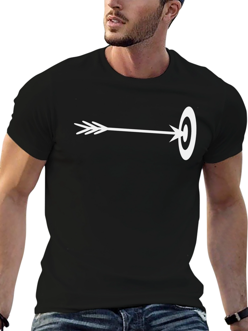 Archers Target Graphic Tee - Black