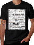 Historic Hillary Clinton Newspaper T-Shirt