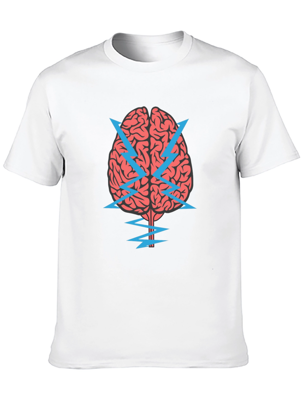 Brainstorm T-Shirt - Mens Black Graphic Tee