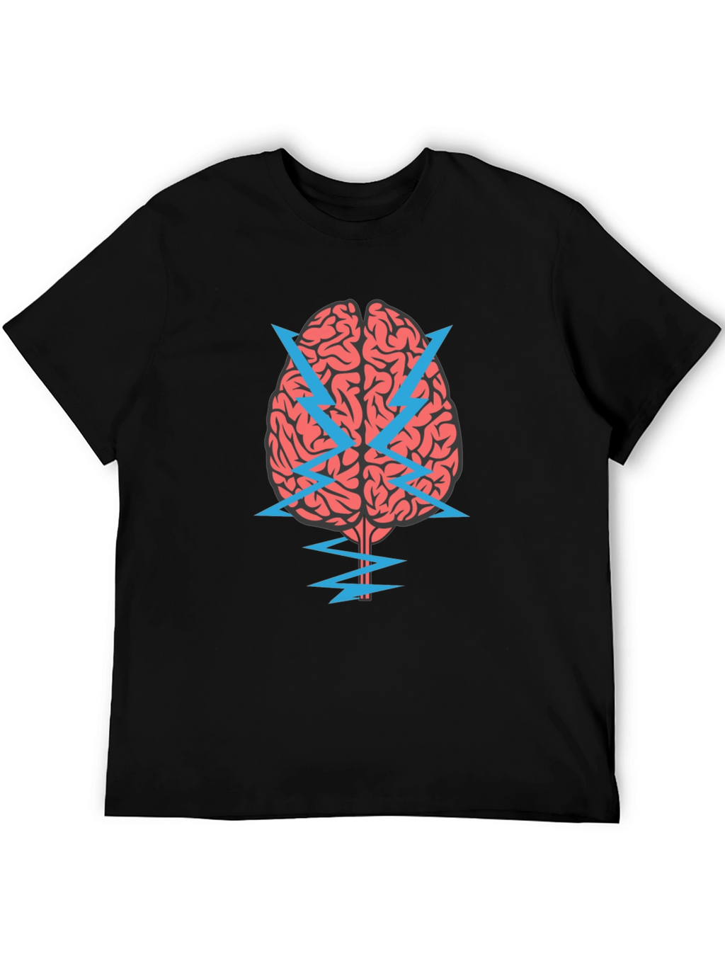 Brainstorm T-Shirt - Mens Black Graphic Tee