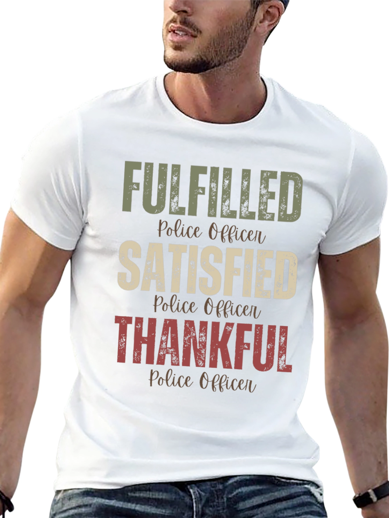 Fulfilled Police Officer T-Shirt