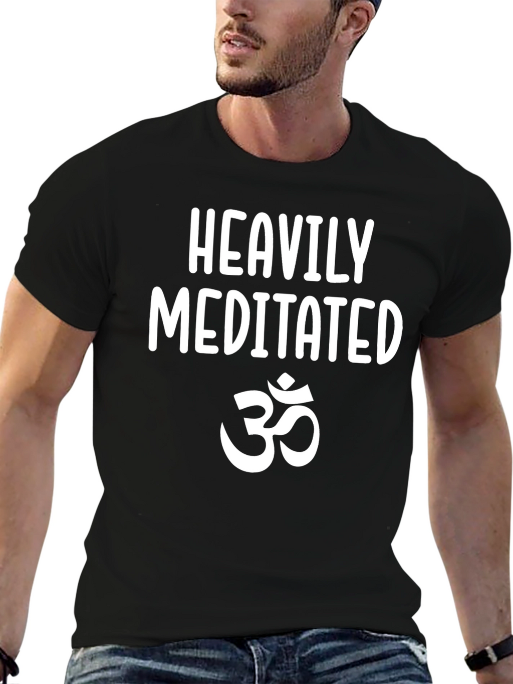 Heavily Meditated Graphic T-Shirt