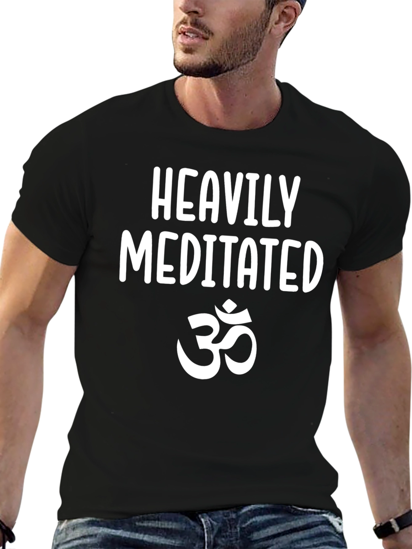 Heavily Meditated Graphic T-Shirt