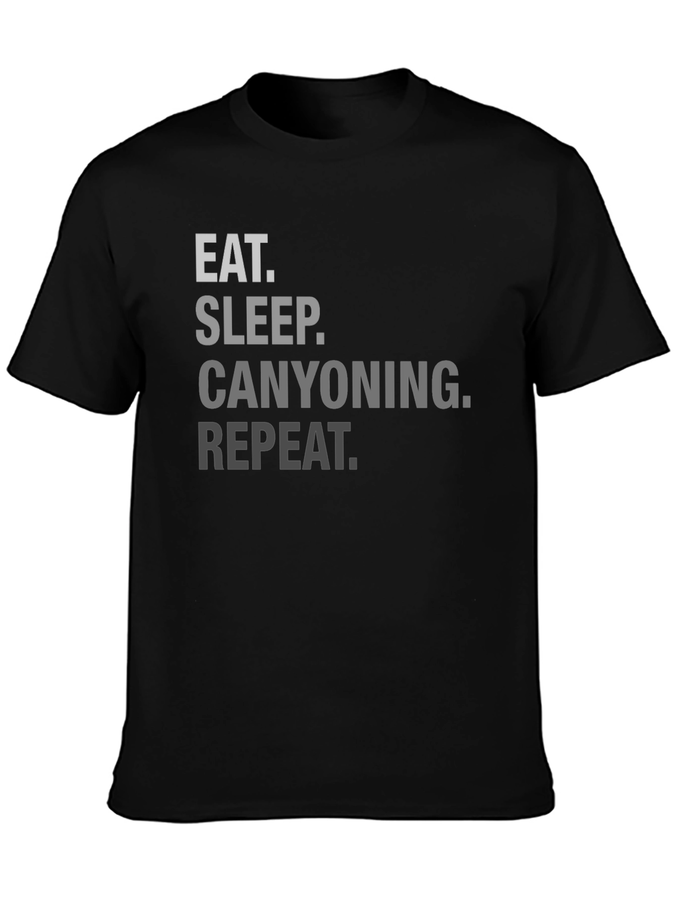Eat Sleep Canyoning Repeat Graphic Tee