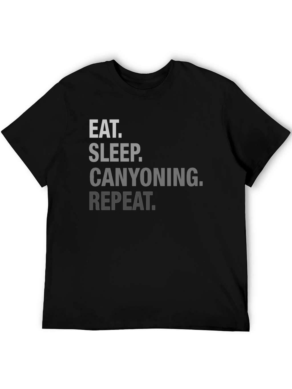 Eat Sleep Canyoning Repeat Graphic Tee